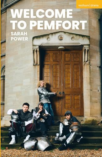 Book cover: “Welcome to Pemfort” with people in partial armor.