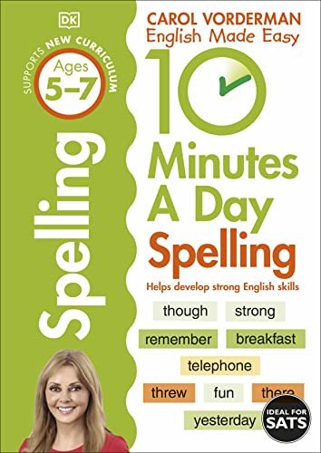 10 Minutes A Day Spelling KS1