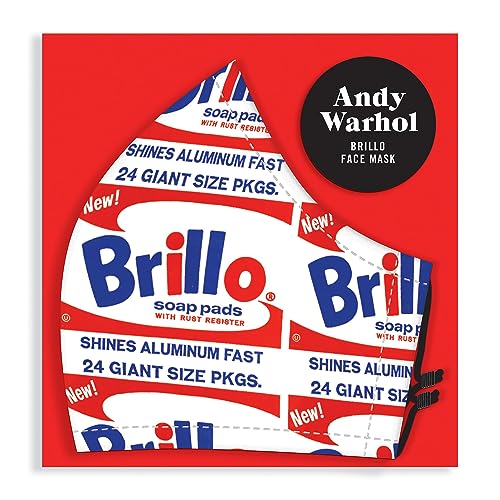 Andy Warhol Brillo Face Mask