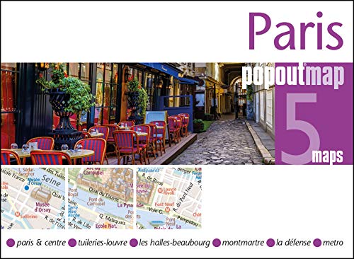 Paris PopOut Map (PopOut Maps): Popout Double