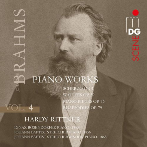 Hardy Rittner - BRAHMS PIANO WORKS Ignaz Bösendorfer Piano 1846 Johann Bapti [CD]