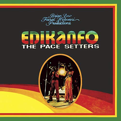 CD cover for Edikanfo - The Pace Setters, featuring musicians onstage.