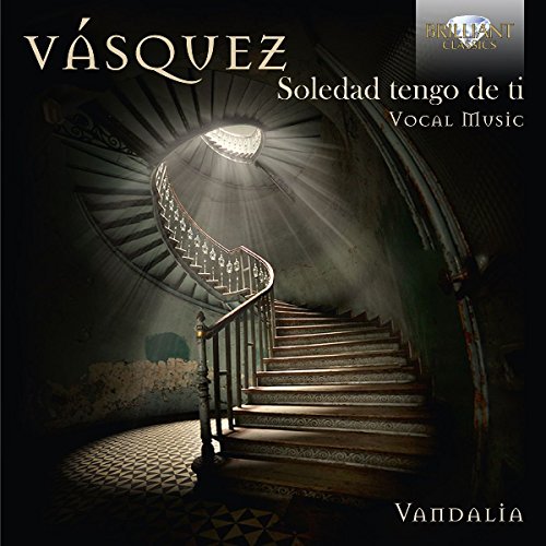 CD cover showing a spiral staircase under a shaft of light from above.