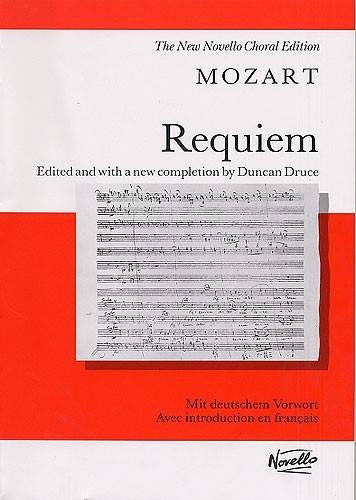 Mozart Requiem Vocal Score (New Novello Choral Edition)