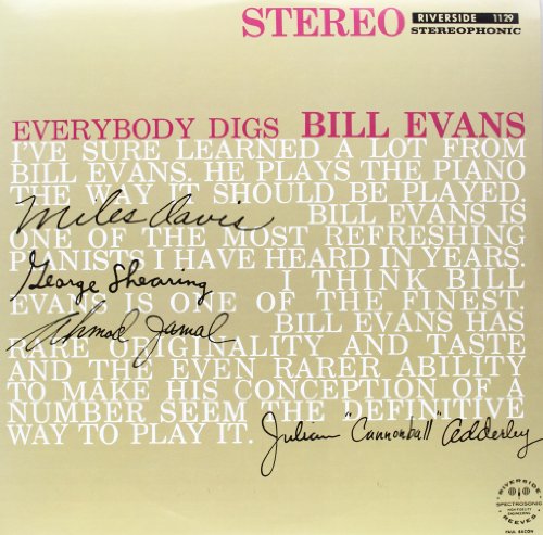 Evans,bill - Everybody Digs Bill Evans  [VINYL]