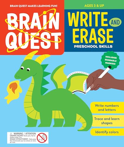 Brain Quest Write and Erase: Preschool Skills