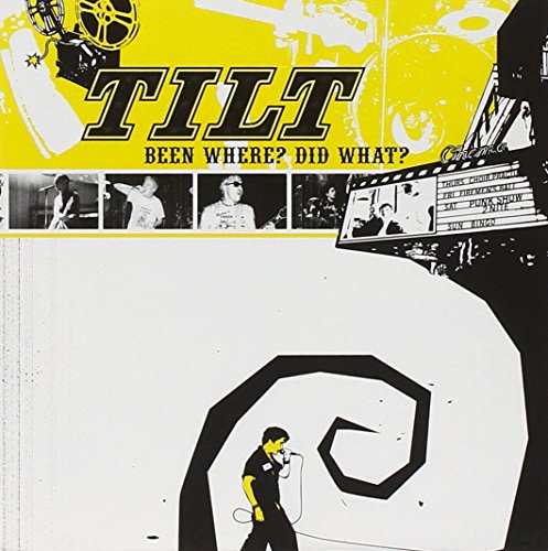 CD cover for Tilt’s “Been Where Done What?” with band photos and graphics.