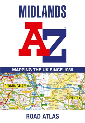 Midlands A-Z Road Atlas