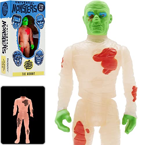 Universal Monsters Reaction Figure - The Mummy (Glow-In-The-Dark Costume Colors)