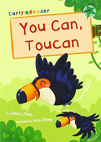 Book cover: "You Can, Toucan" with illustration of a toucan.