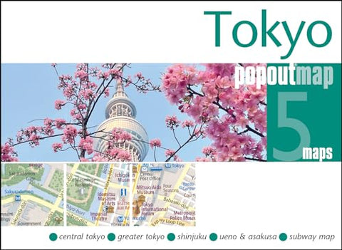 Tokyo PopOut Map - pocket size pop up city map of Tokyo: Popout Citymap (PopOut Maps)