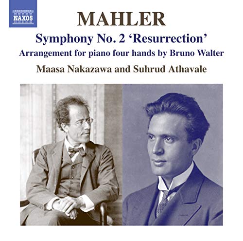 Nakazawa/athavale - Mahler:Symphony 2 For two Pianos [Maasa Nakazawa; Suhrud Athavale] [NAXOS: 8573350] [CD]