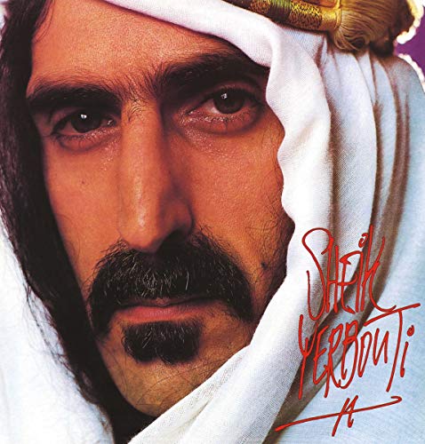 Frank Zappa in Arab headdress, album cover for "Sheik Yerbouti.