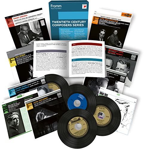 20th-century Composer Series - Fromm Music Foundation Twentieth Century Composer Series [CD]