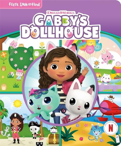 DreamWorks Gabby's Dollhouse: First Look and Find - PI Kids