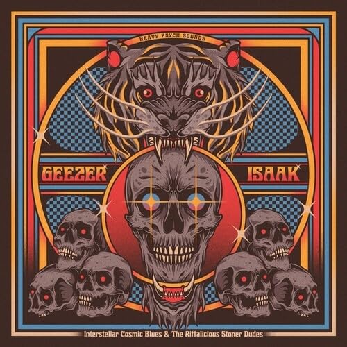 Geezer / Isaak - Interstellar Cosmic Blues & The Riffalicious Stoner Dudes (trans W/ Red/blue Splatter Vinyl) [VINYL]