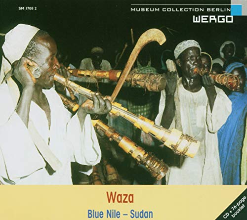 CD cover featuring musicians with traditional instruments from Sudan.