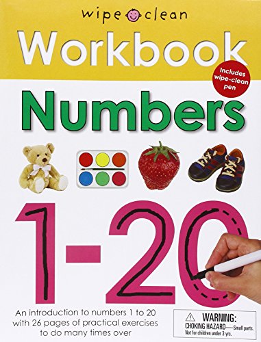 Numbers 1-20 (Wipe Clean Workbooks)