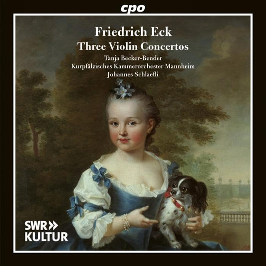 Becker-bender/kko Mannheim - Friedrich Eck: Three Violin Concertos [CD]