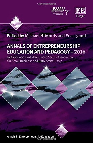 Annals of Entrepreneurship Education and Pedagogy - 2016
