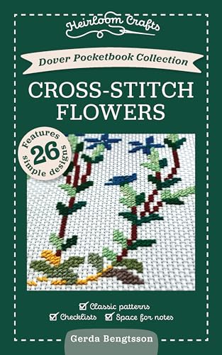 Dover Pocketbook Collection : Cross-Stitch Flowers
