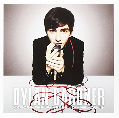 Dylan Gardner portrait on album cover, holding a vintage microphone.