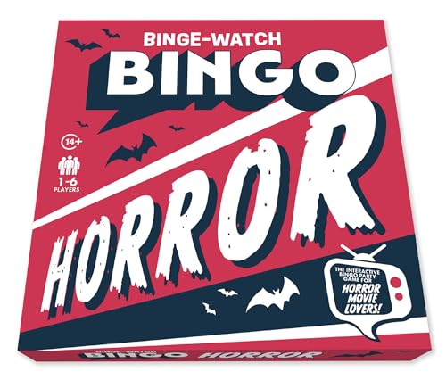 Binge-Watch Bingo: Horror : A Game for Film & TV Lovers