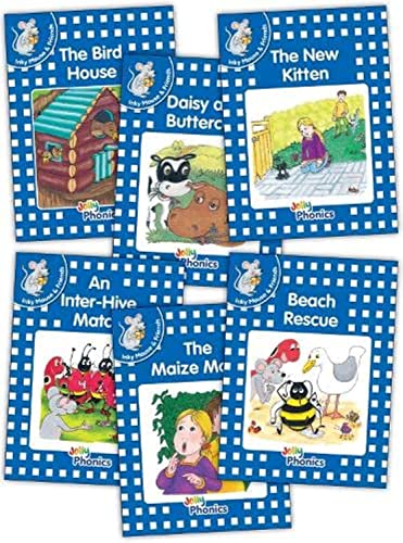 Jolly Phonics Readers, Inky & Friends, Level 4: in Precursive Letters (British English edition) (Jolly Phonics Readers, Complete Set Level 4)