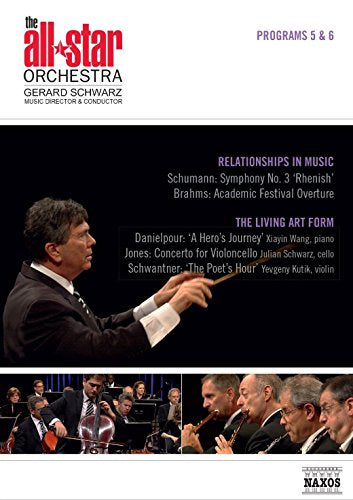 DVD cover for "All Star Orchestra: Programs 5 & 6" featuring a conductor.