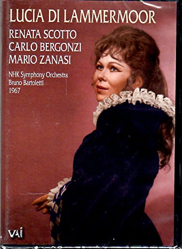 DVD cover for Donizetti’s *Lucia di Lammermoor* featuring Renata Scotto.