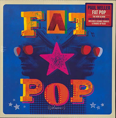 Album cover showing Paul Weller in sunglasses with large text reading FAT POP.