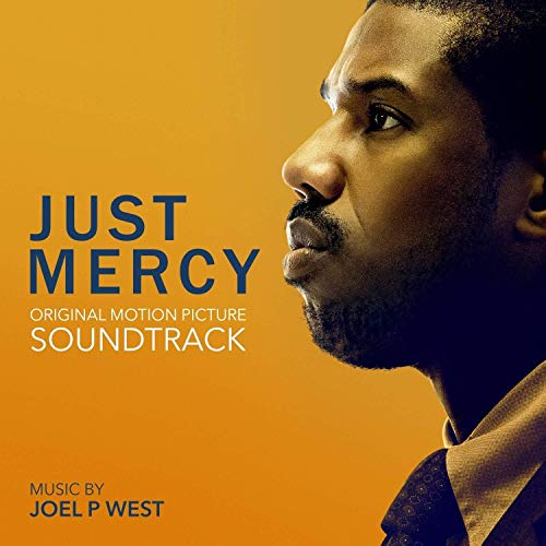 “Just Mercy” soundtrack CD cover featuring a profile of Michael B. Jordan.