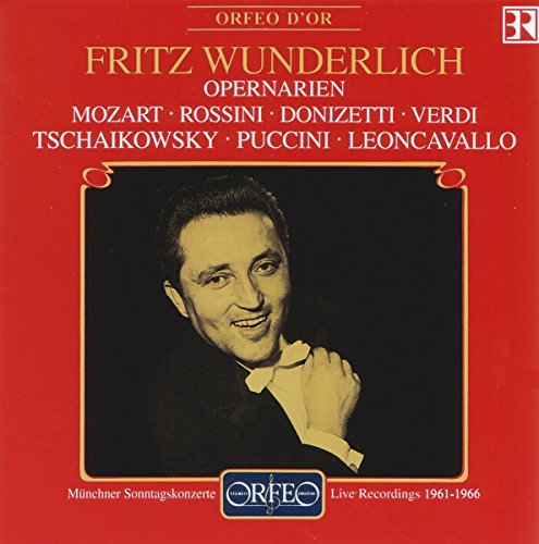 Wunderlich/munchner Rfo - FRITZ WUNDERLICH:OPERA ARIAS [CD]
