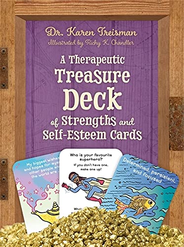 A Therapeutic Treasure Deck of Strengths and Self-Esteem Cards (Therapeutic Treasures Collection)