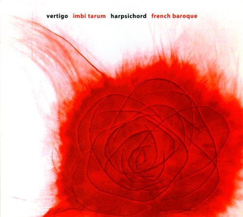 CD cover with abstract red brushstrokes forming a rose-like shape.