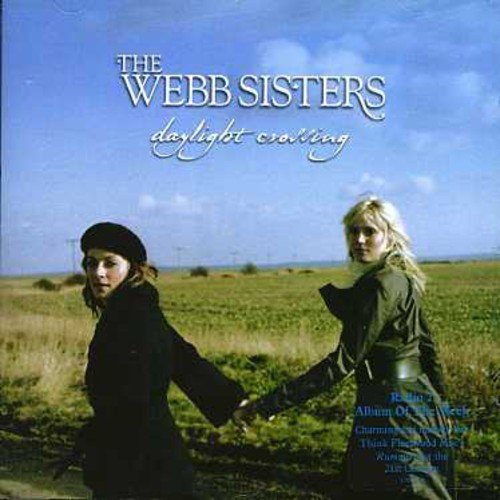 CD cover: The Webb Sisters, two women in a field under a blue sky.