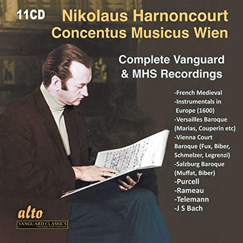 Nikolaus Harnoncourt - Nikolaus Harnoncourt / Concentus Musicus Wien Complete Vanguard & Mhs Recordings [CD]