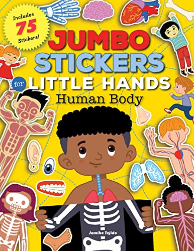 Jumbo Stickers for Little Hands: Human Body: Includes 75 Stickers (1)