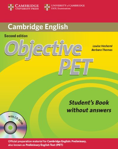 Objective PET Student's Book without answers with CD-ROM