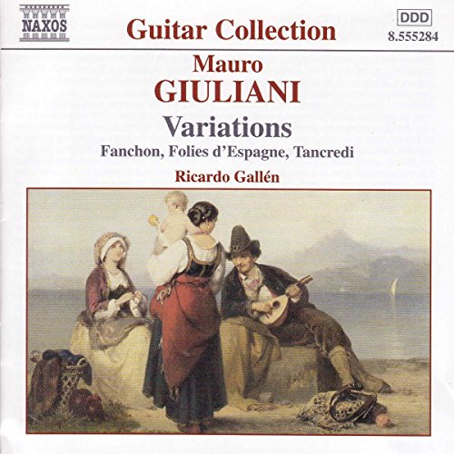 Ricardo Gallen - Giuliani: Guitar Music Vol.1 - Variations [CD]