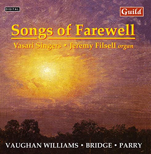 CD cover for "Songs of Farewell" by Williams, Bridge, and Parry.