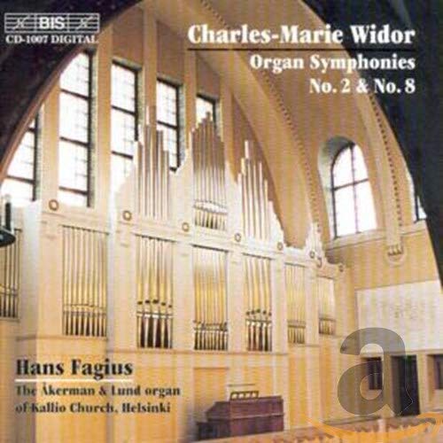 Fagius  Hans - Widor: Organ Symphonies No. 2 & 8 [CD]