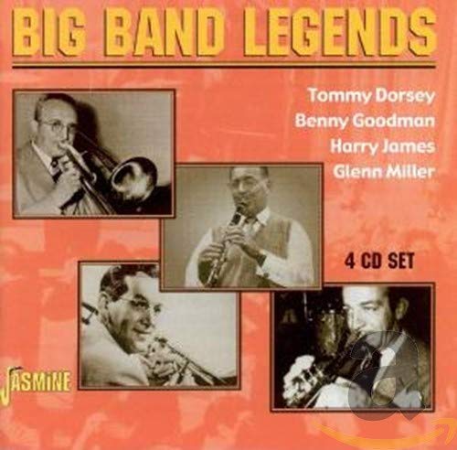 Tommy Dorsey, Benny Goodman, Harry James & Glenn Miller - Big Band Legends [CD]