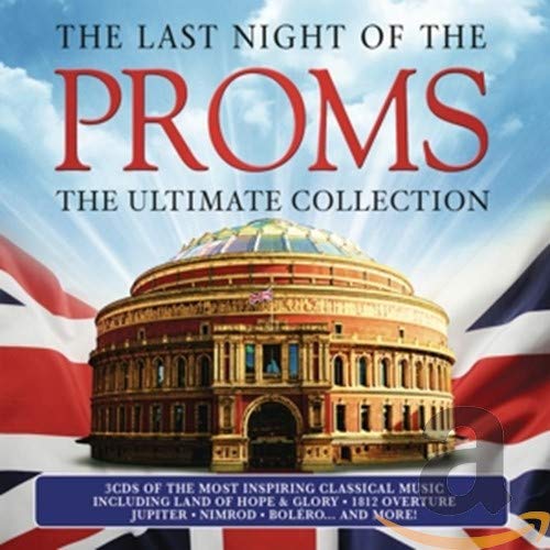 CD cover for “The Last Night of the Proms” featuring the Royal Albert Hall.