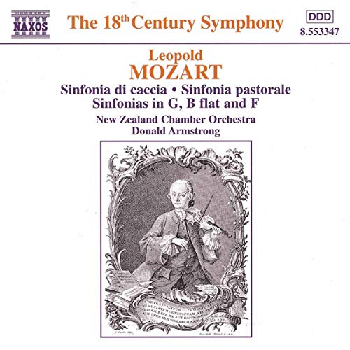 Nzcoarmstrong - MOZART, L.: Sinfonia di Caccia / Sinfonia Pastorale [CD]
