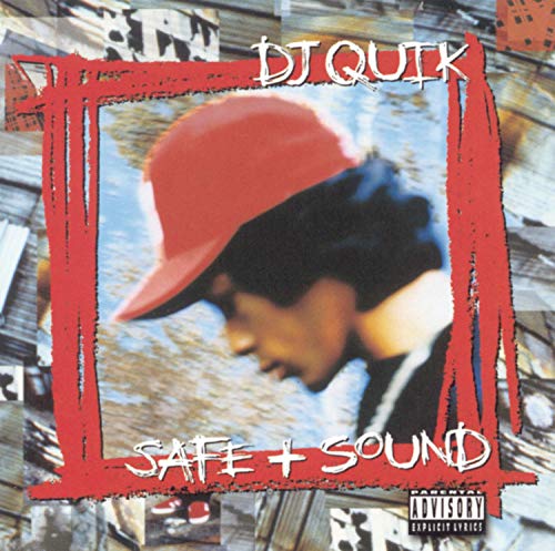 CD cover for DJ Quik’s “Safe + Sound” featuring a portrait of the artist.