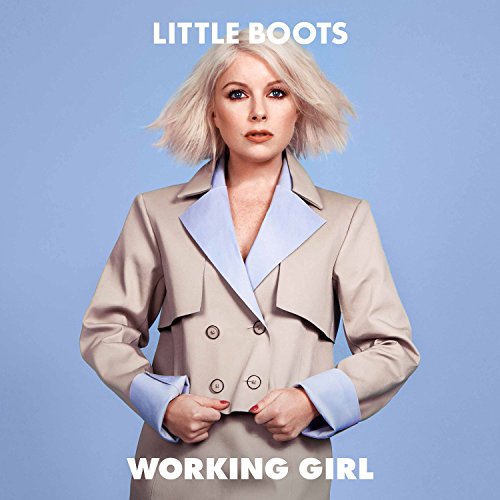 Album cover for Little Boots’ “Working Girl” featuring a portrait of the artist.