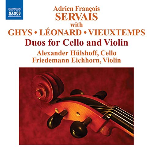 Eichhornhulshoff - Servais: Duos For Cello Violin [CD]