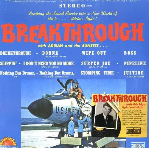 Adrian And The Sunsets - Breakthrough (Multi-Coloured Starburst Vinyl) [VINYL]