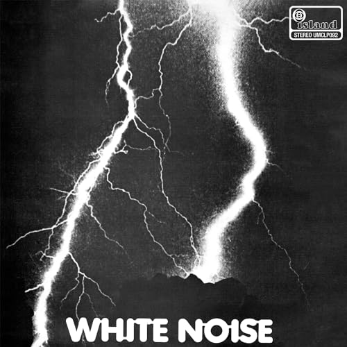 Vinyl record cover: black and white lightning strikes against dark sky.